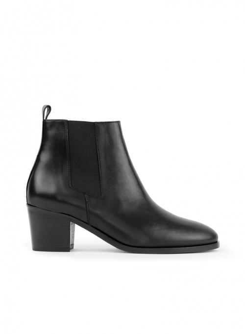 Bottine n°288 - Cuir - Noir