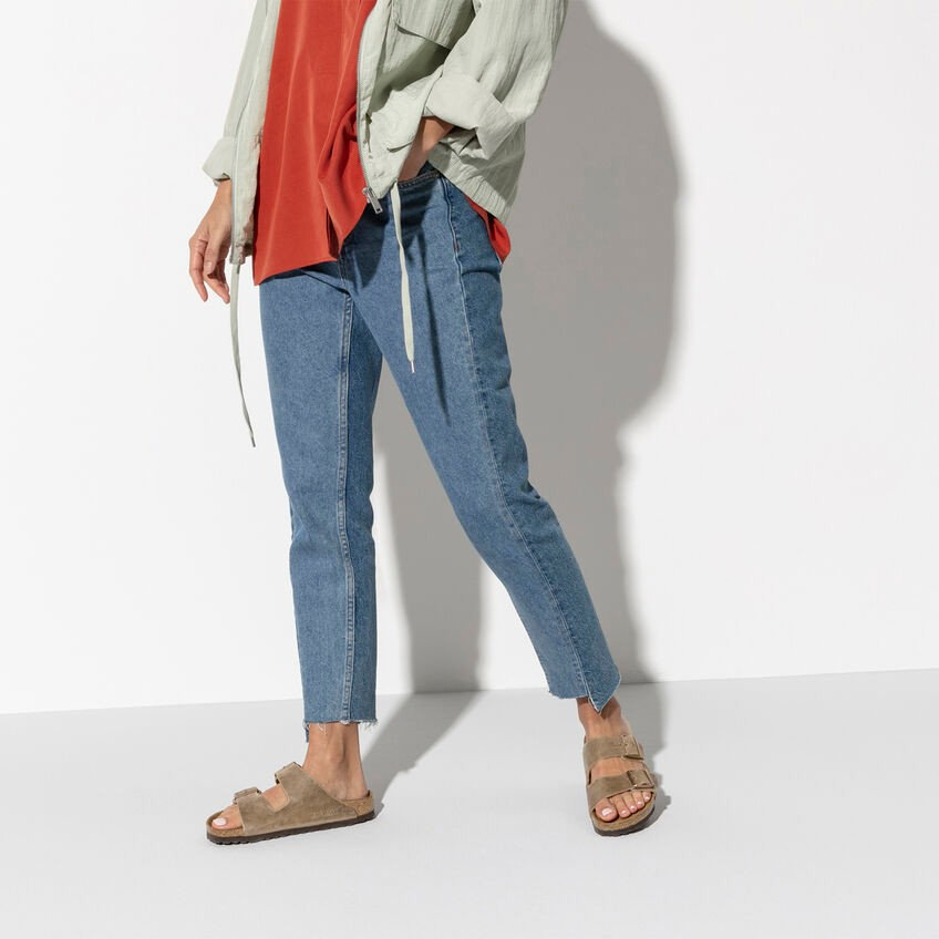 Arizona - Lit de pied souple - Tabacco Brown - Etroite