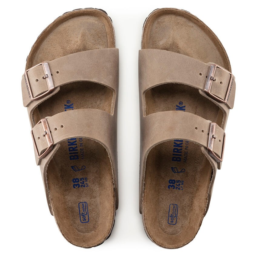 Arizona - Lit de pied souple - Tabacco Brown - Etroite