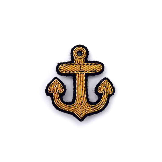 BROCHE - Ancre or