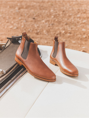 Pete Cognac / Cuir