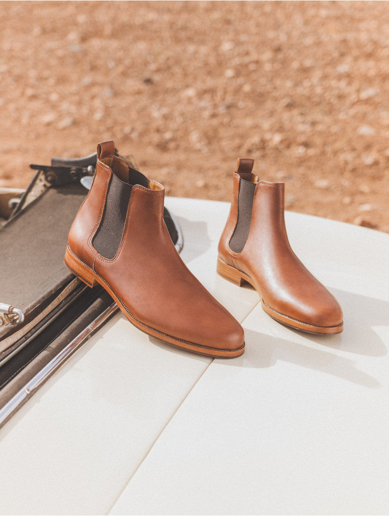 Pete Cognac / Cuir