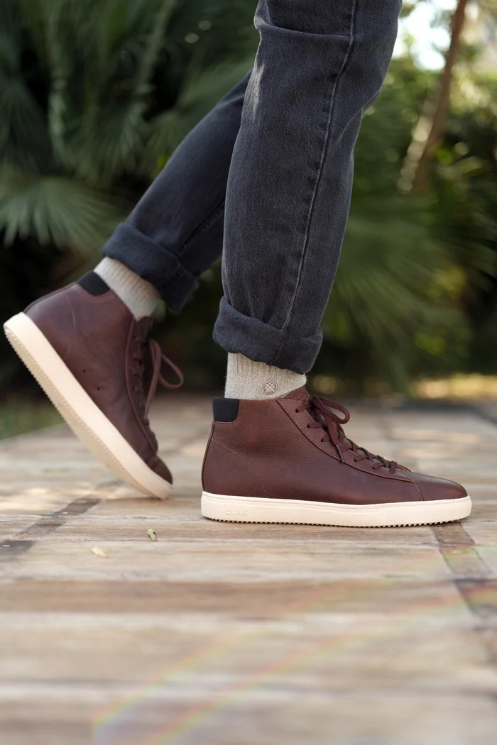 BRADLEY MID COCOA LEATHER