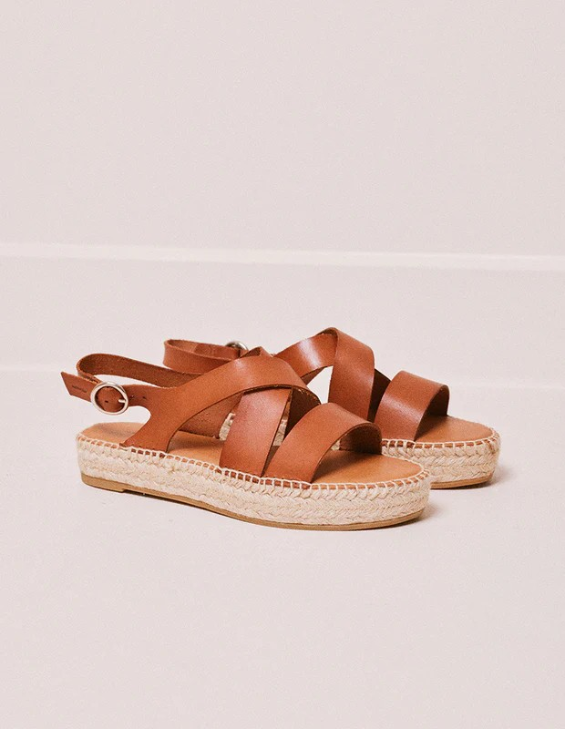 Chantal - Cuir cognac