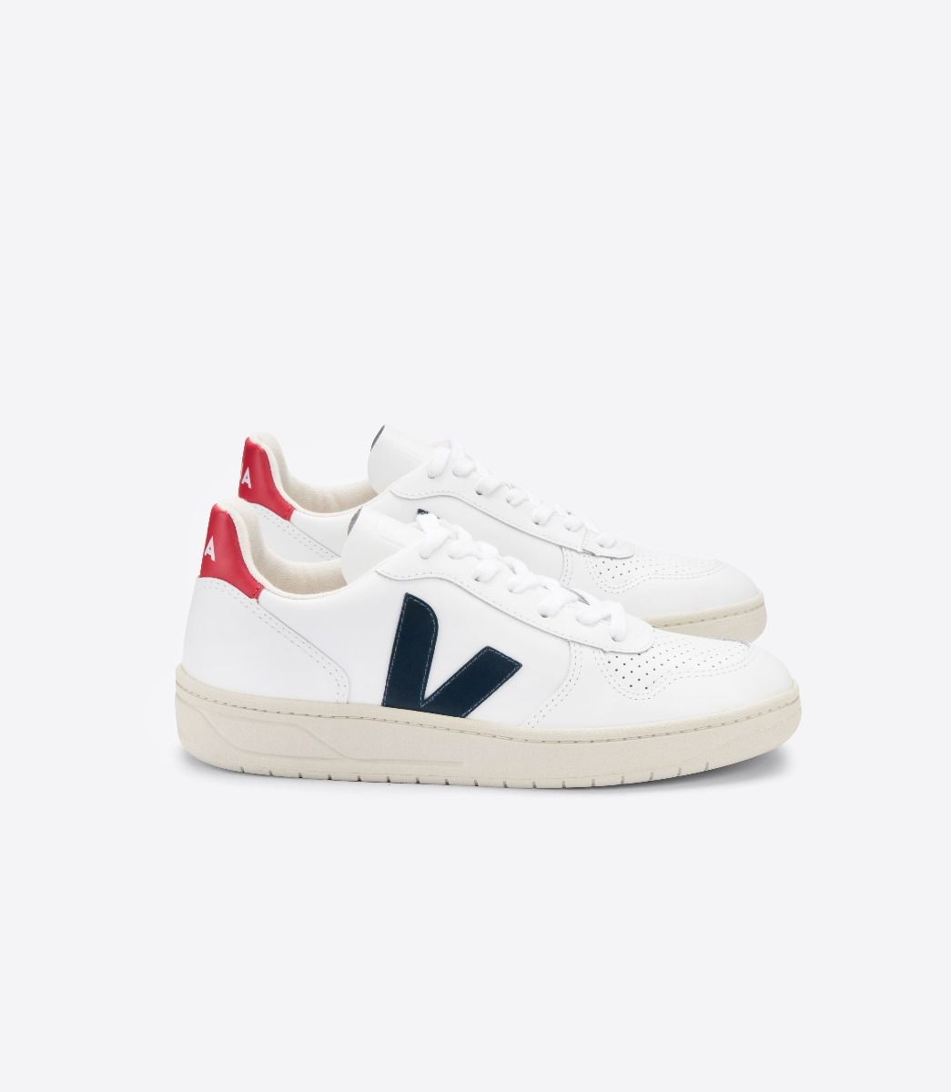V10 LEATHER EXTRA WHITE NAUTICO PEKIN