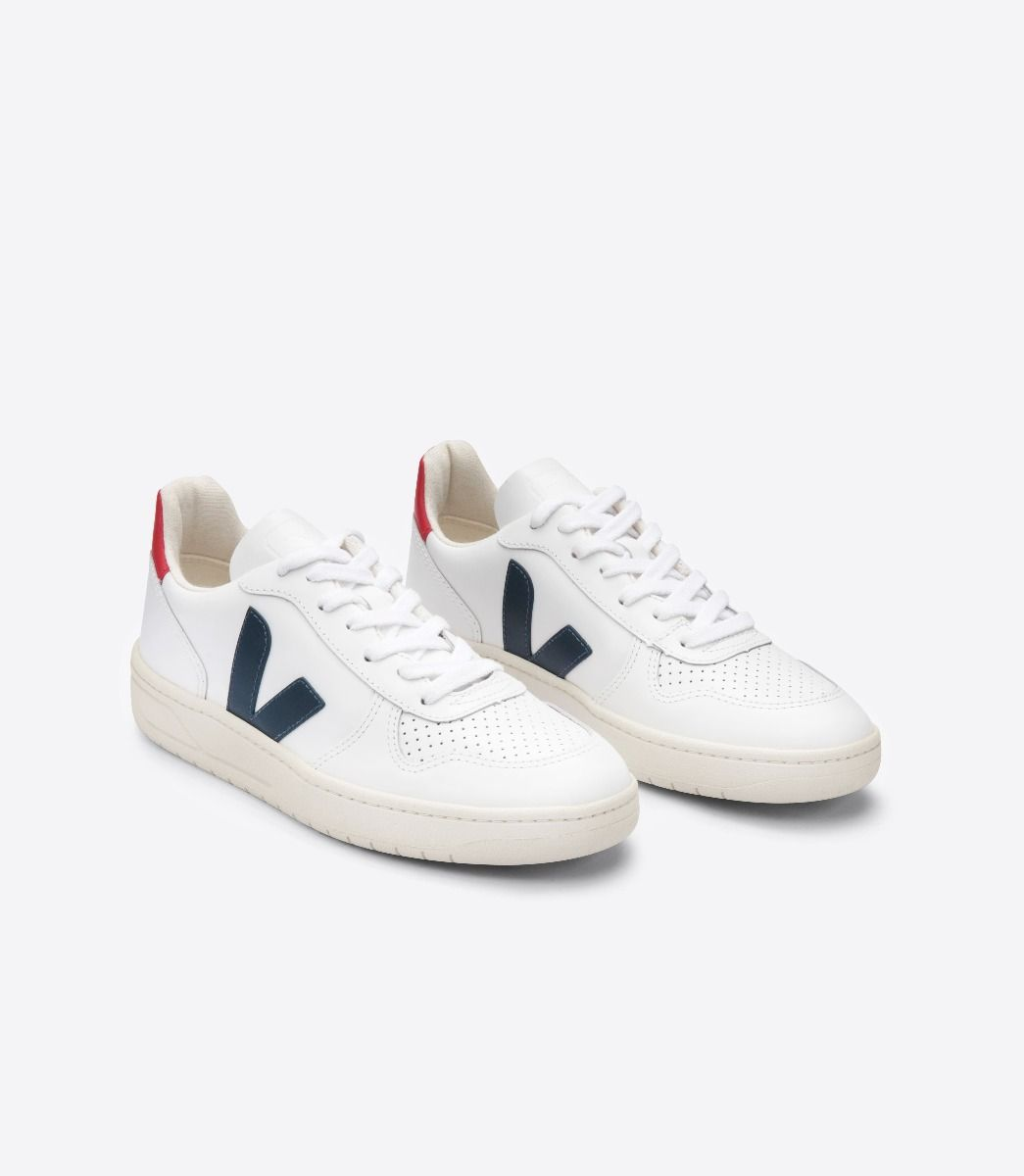 V10 LEATHER EXTRA WHITE NAUTICO PEKIN