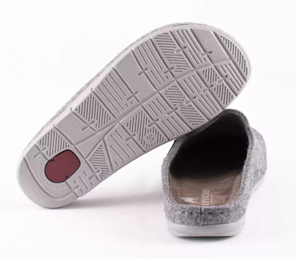 Annsofie slipper Grey