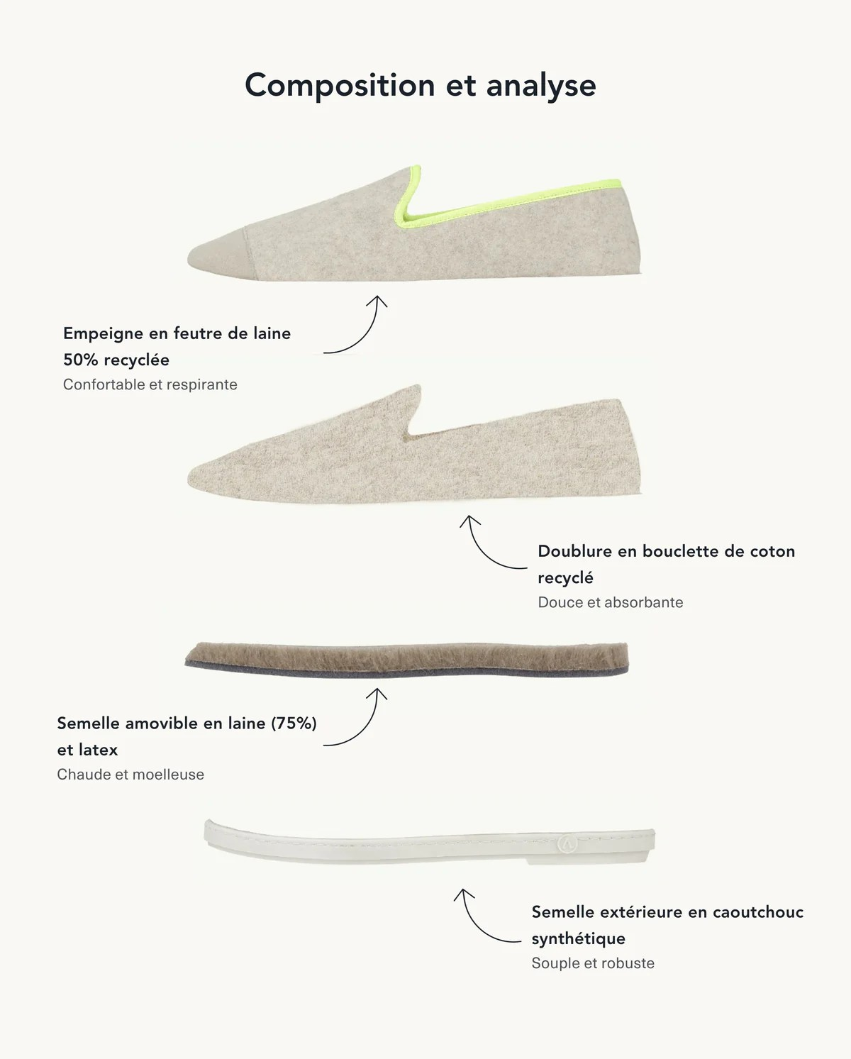 SLIPPER AW BEIGE PAILLETTES