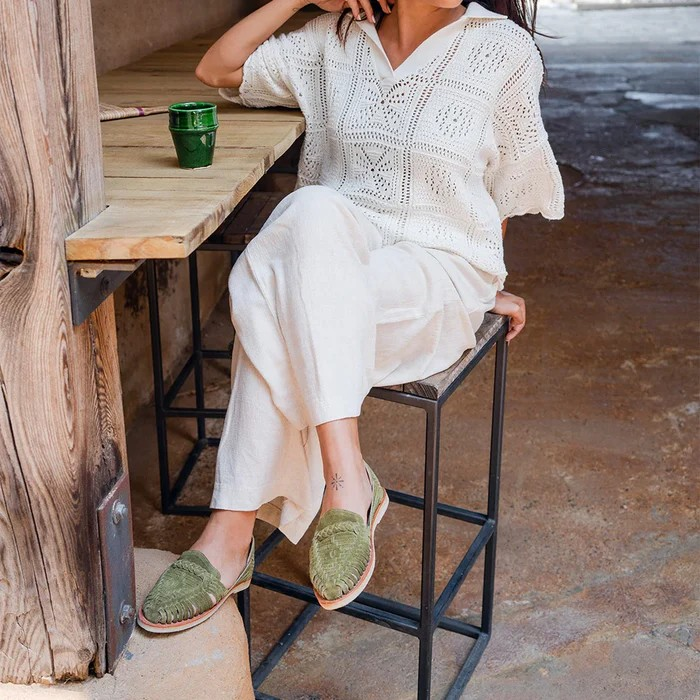 ALEGRE SUEDE - OLIVE