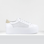 SPICE SNEAKER SAVAGE PERF/GUM WHITE/BEIGE