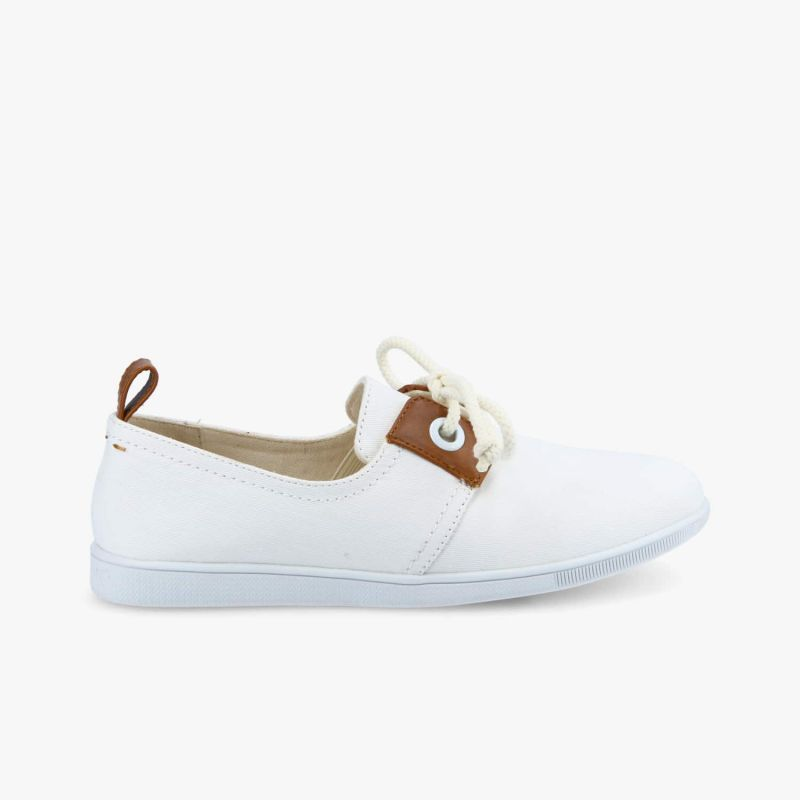 STONE ONE W TWILL RECYCLED BLANC