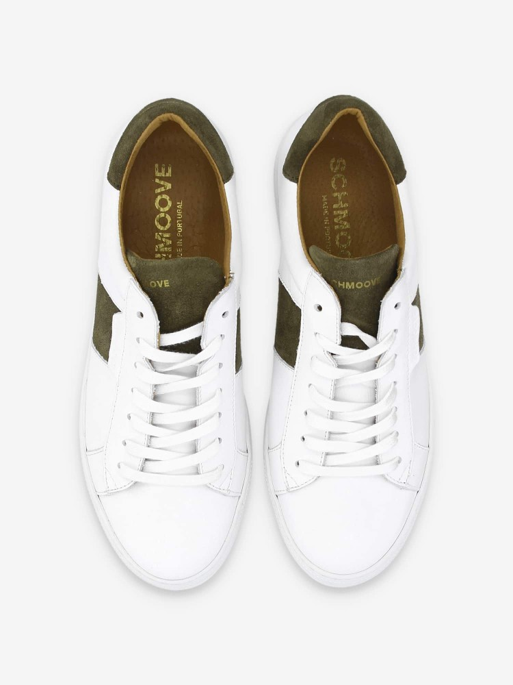 SPARK GANG M NAPPA/SUEDE WHITE/FORET