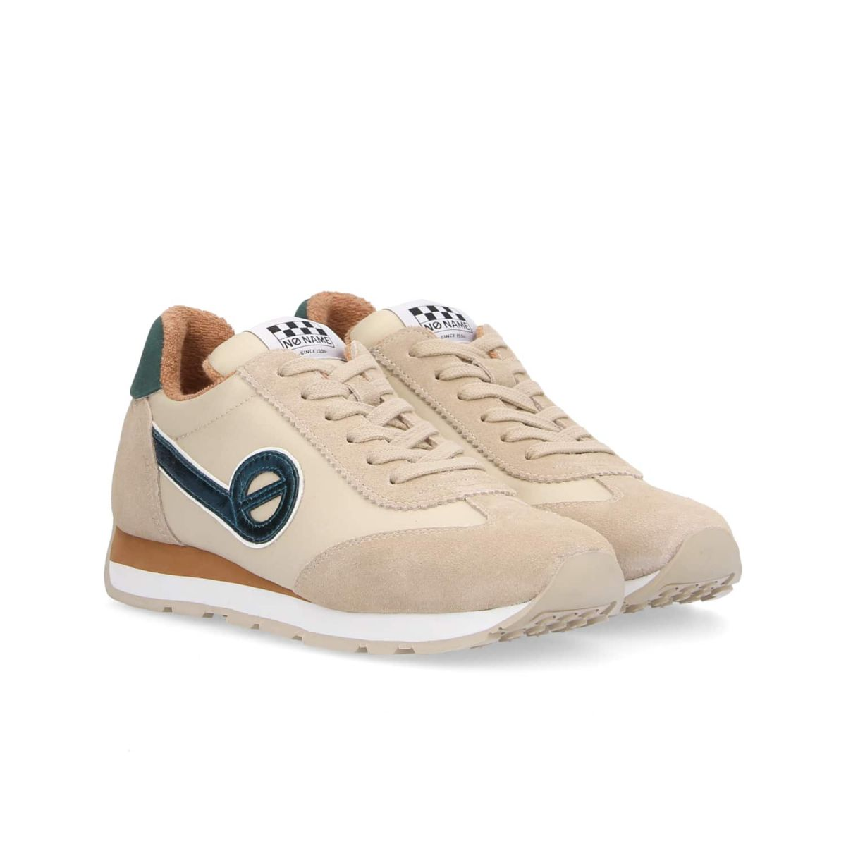 CITY RUN JOGGER SUEDE/CAMPER NUDE/BEIGE