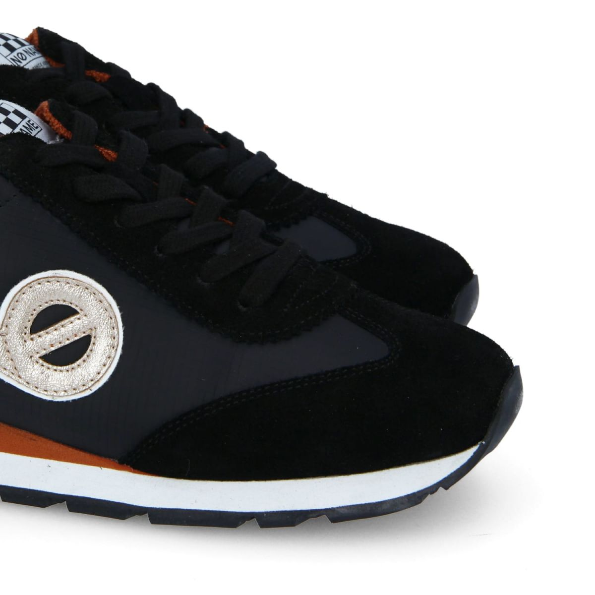 CITY RUN JOGGER W SUEDE/CAMPER BLACK/BLACK