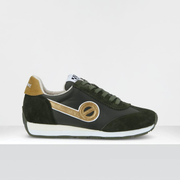 CITY RUN JOGGER W SUEDE/CAMPER FORET/ARMY