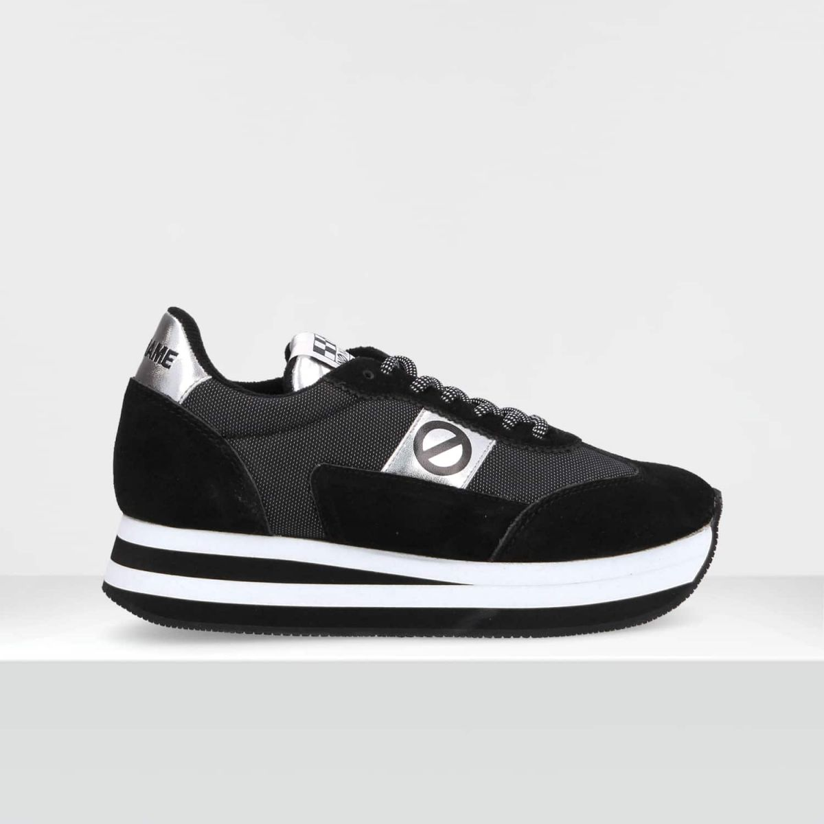 FLEX M JOGGER SUEDE/NYLAB BLACK/BLACK