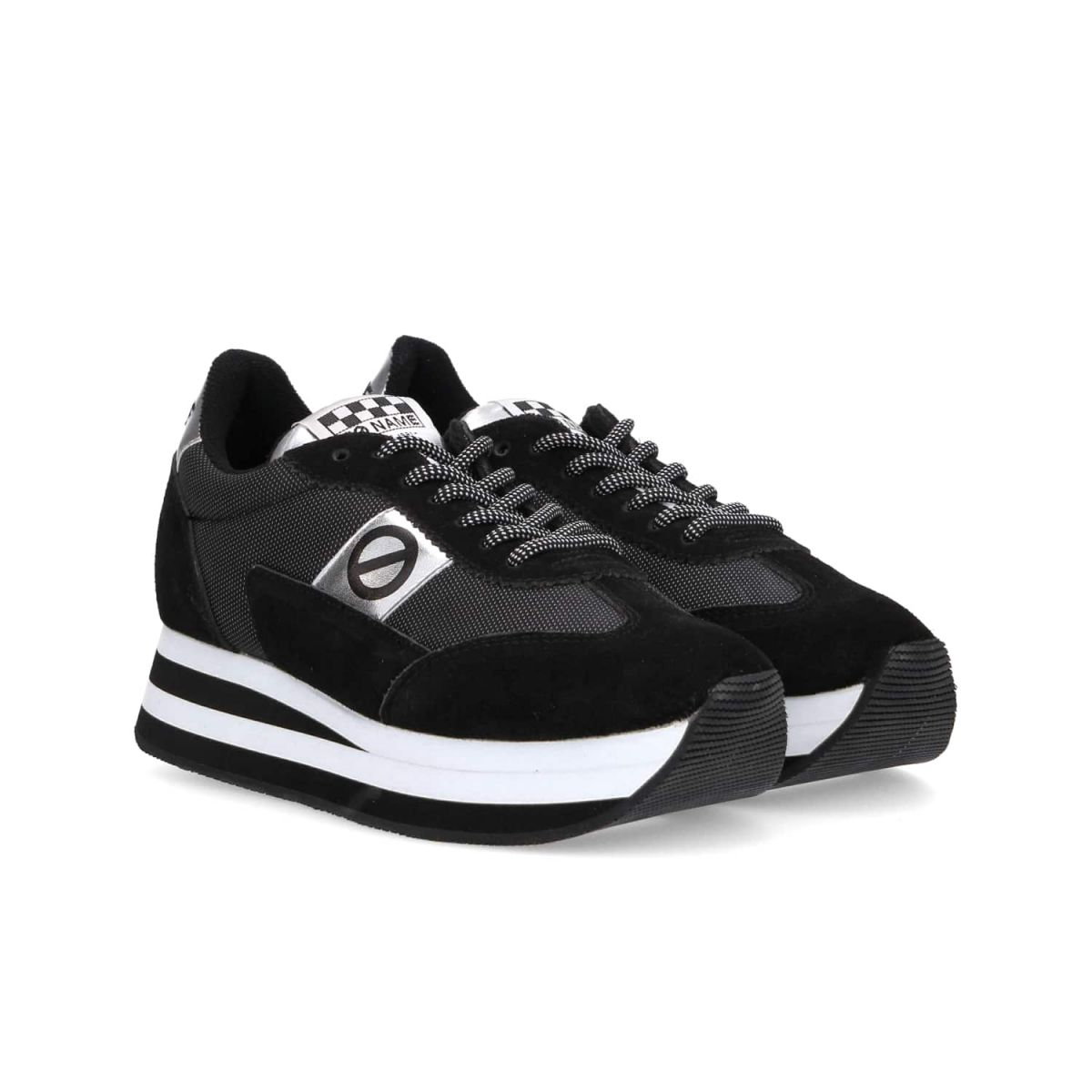 FLEX M JOGGER SUEDE/NYLAB BLACK/BLACK