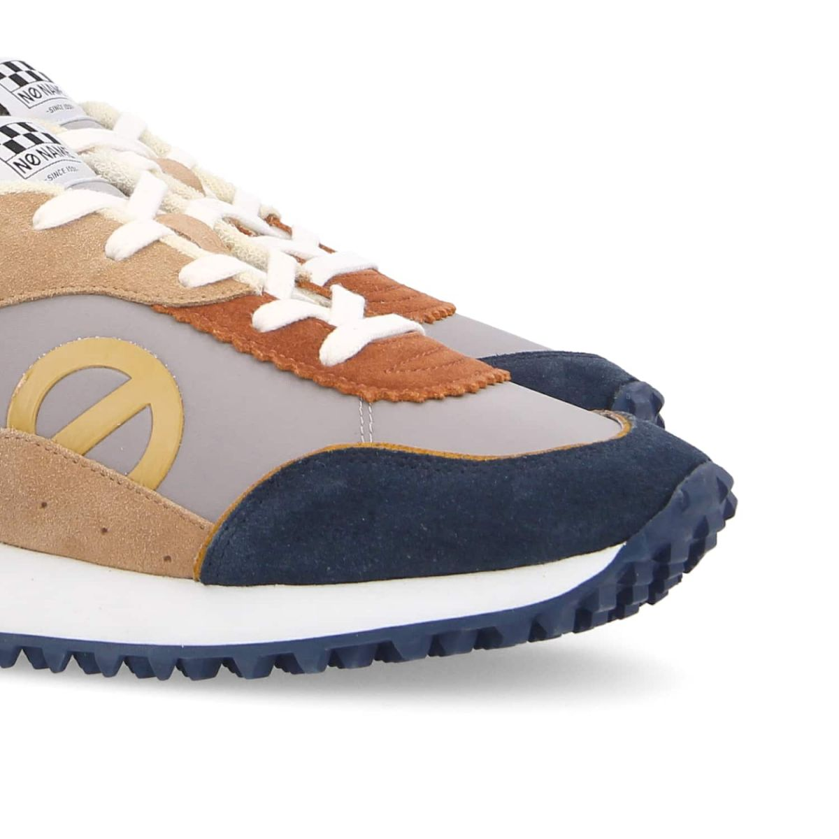 PUNKY JOGGER RONI/SUEDE CARBONE/NAVY