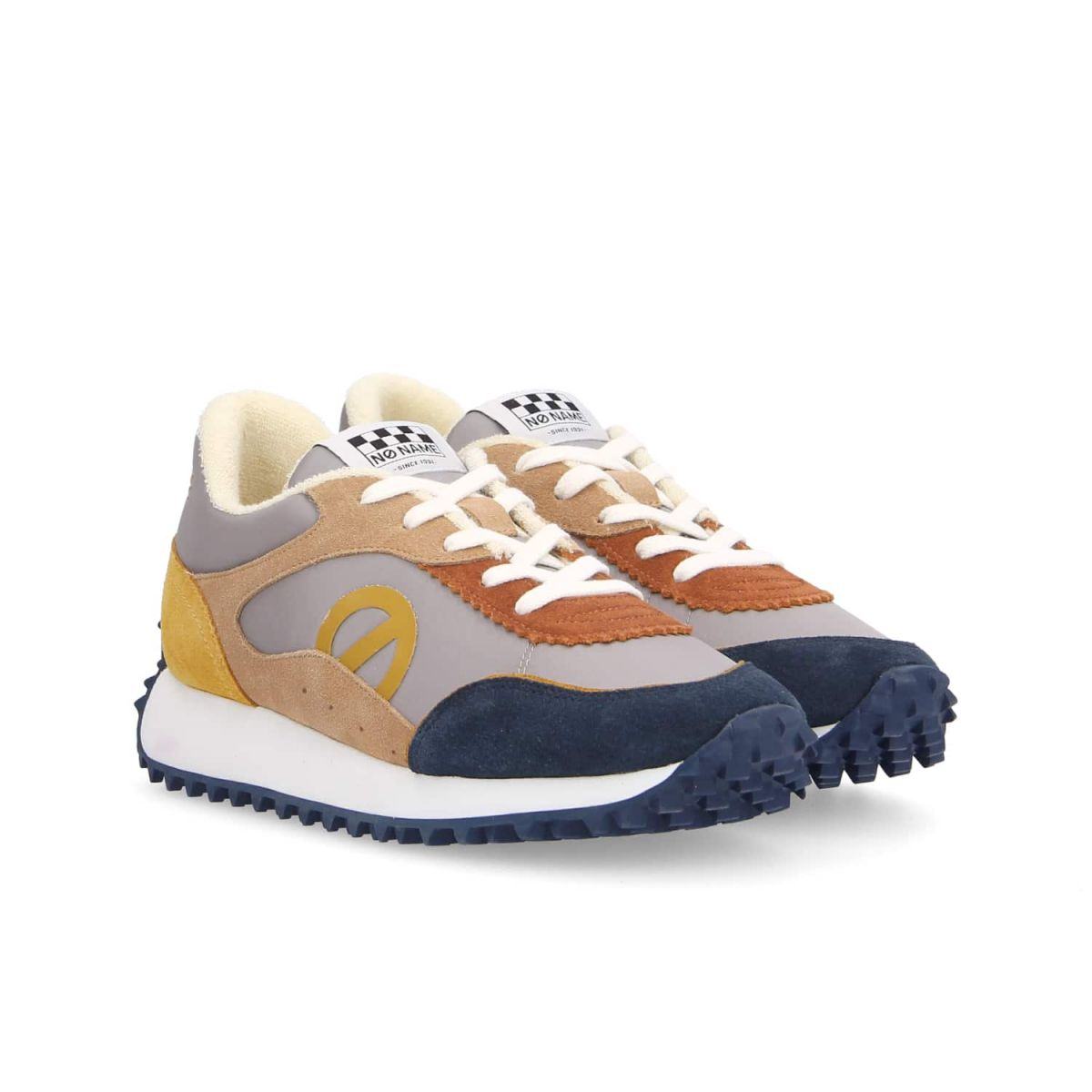 PUNKY JOGGER RONI/SUEDE CARBONE/NAVY
