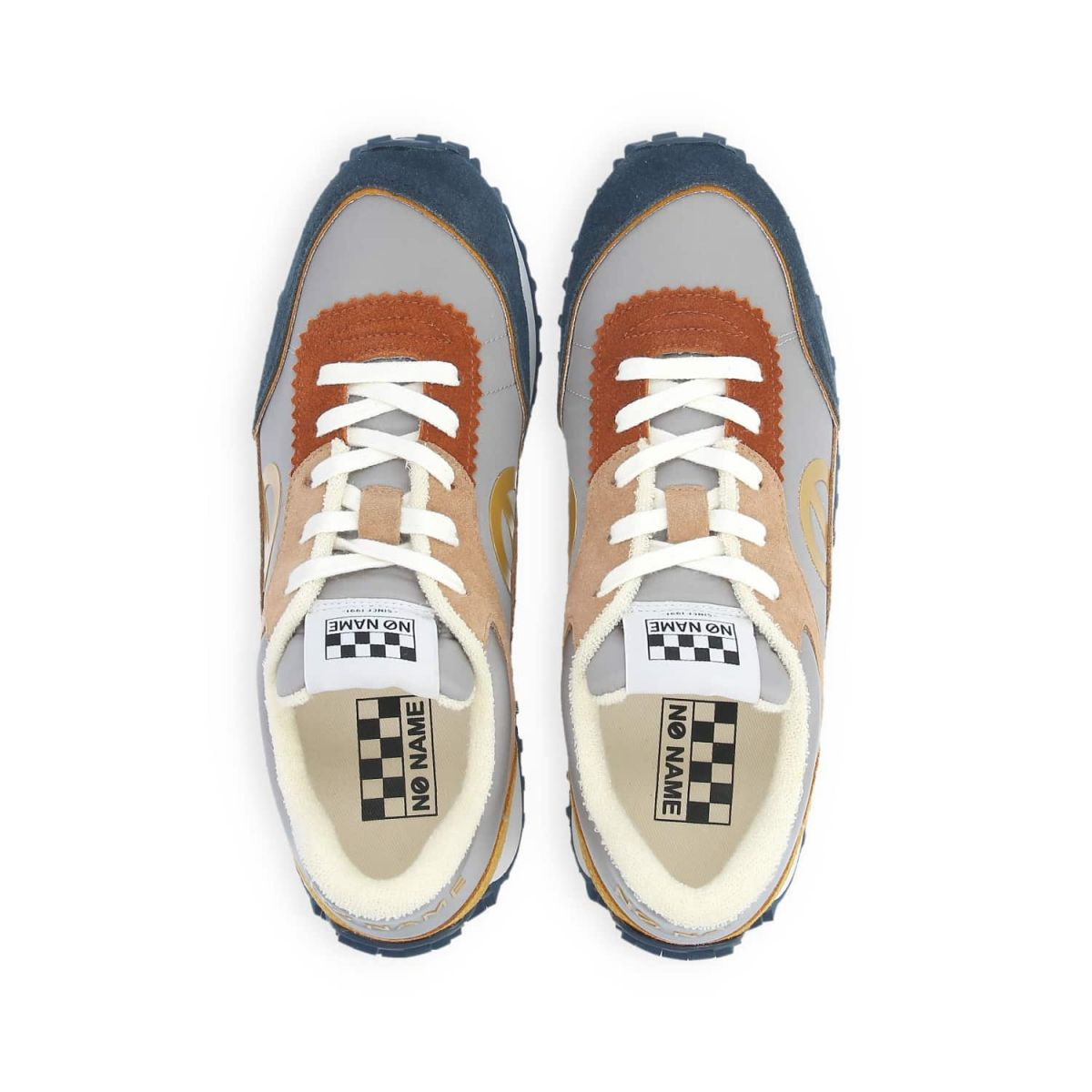 PUNKY JOGGER RONI/SUEDE CARBONE/NAVY
