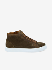 SPARK MID ZIP SUEDE/BRONX ARMY/TABAC
