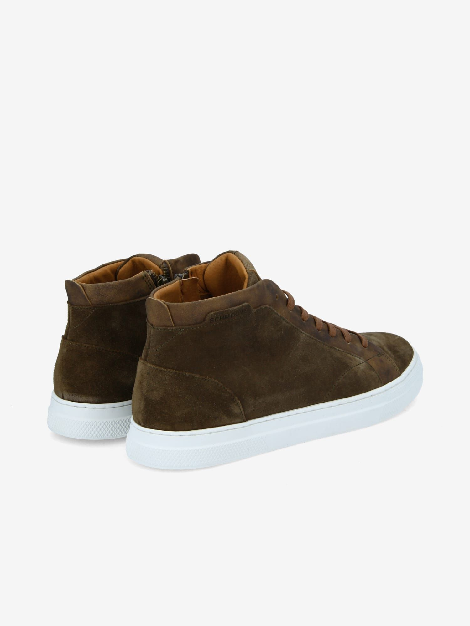 SPARK MID ZIP SUEDE/BRONX ARMY/TABAC