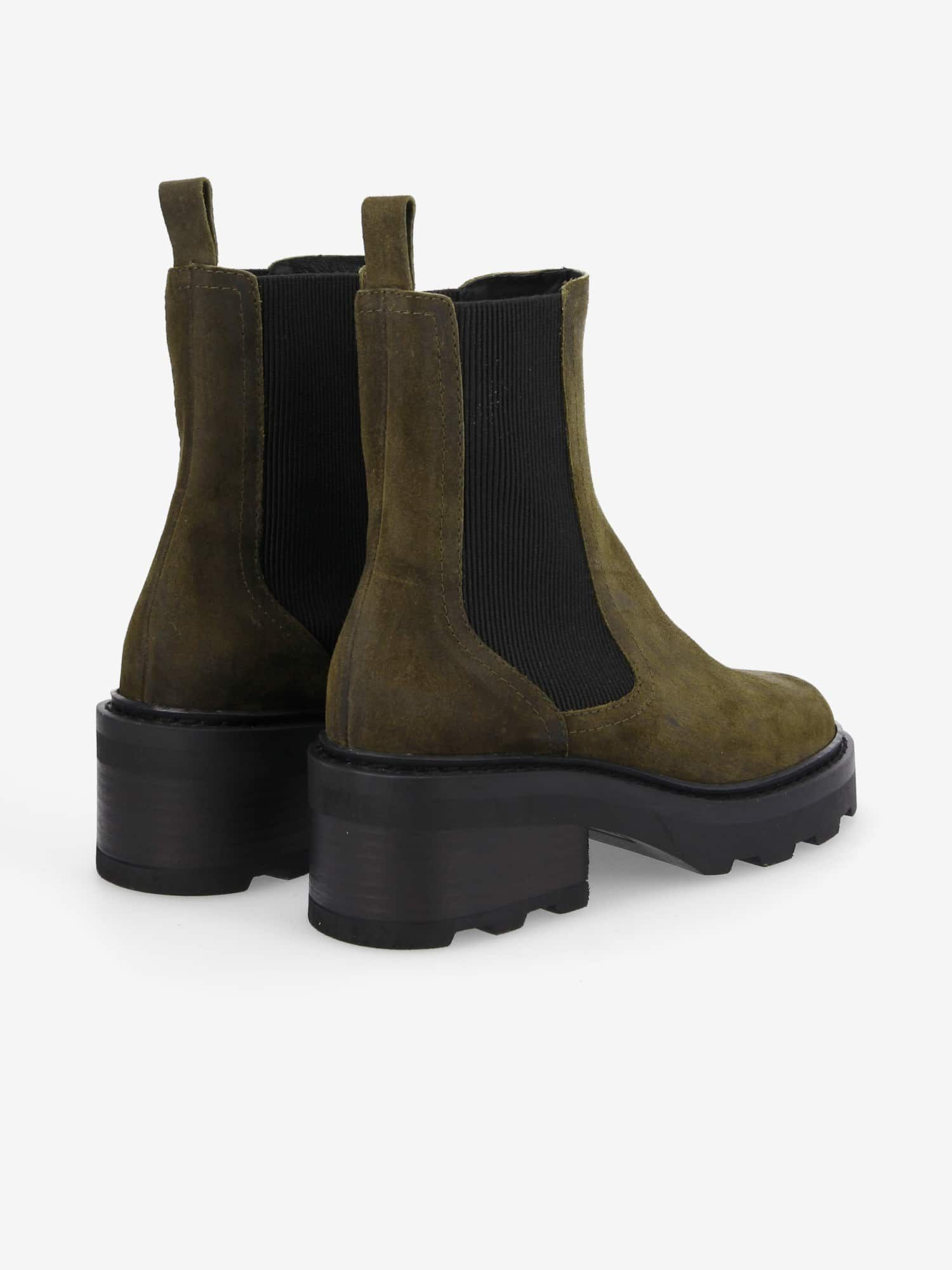 MIKE CHELSEA W OIL SUEDE OLIVE