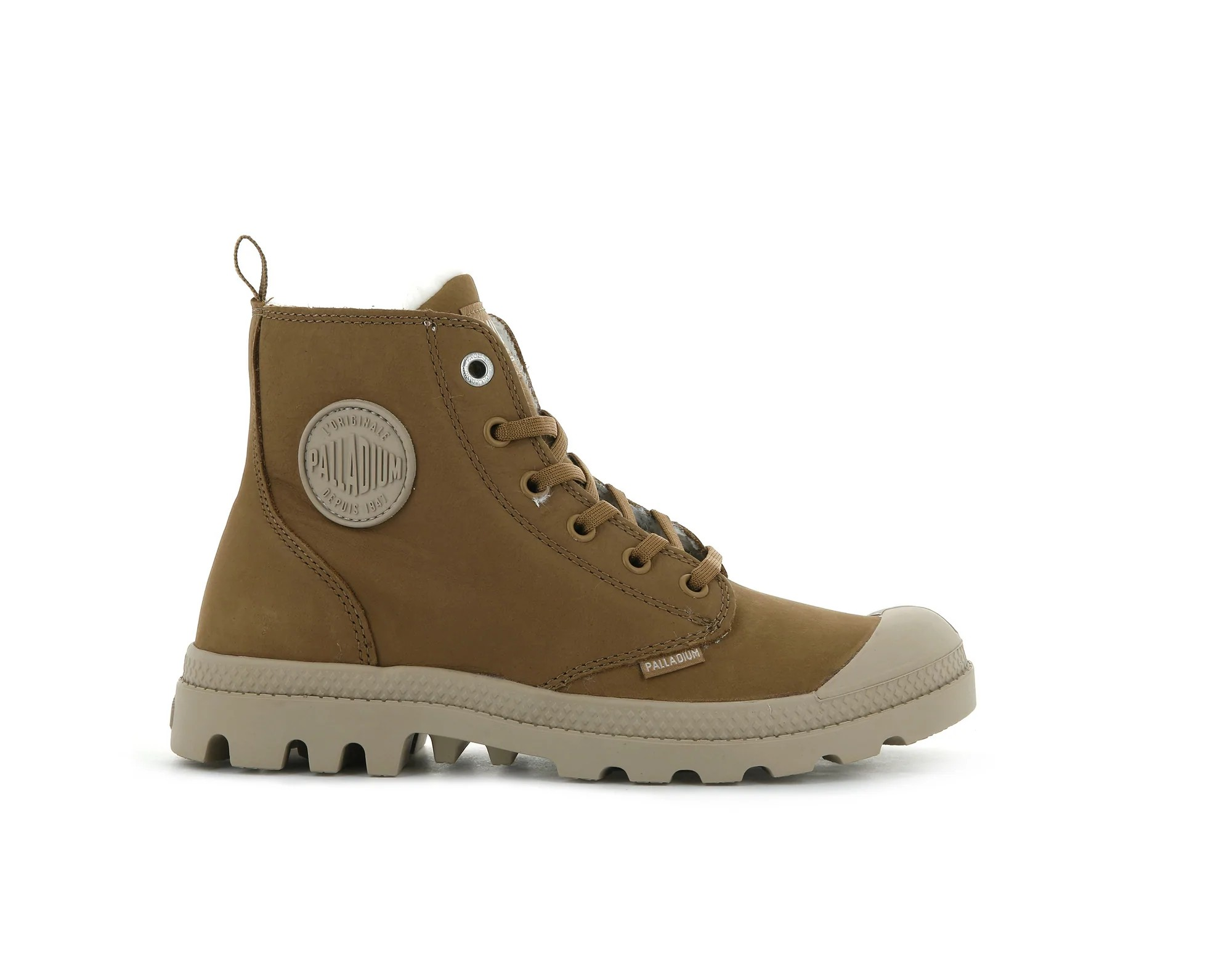 PAMPA HI ZIP WL - DEAR BROWN