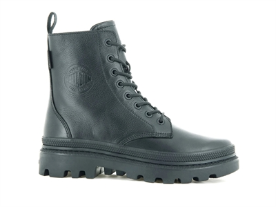 PALLATROOPER OFF LEATHER BLACK/BLACK