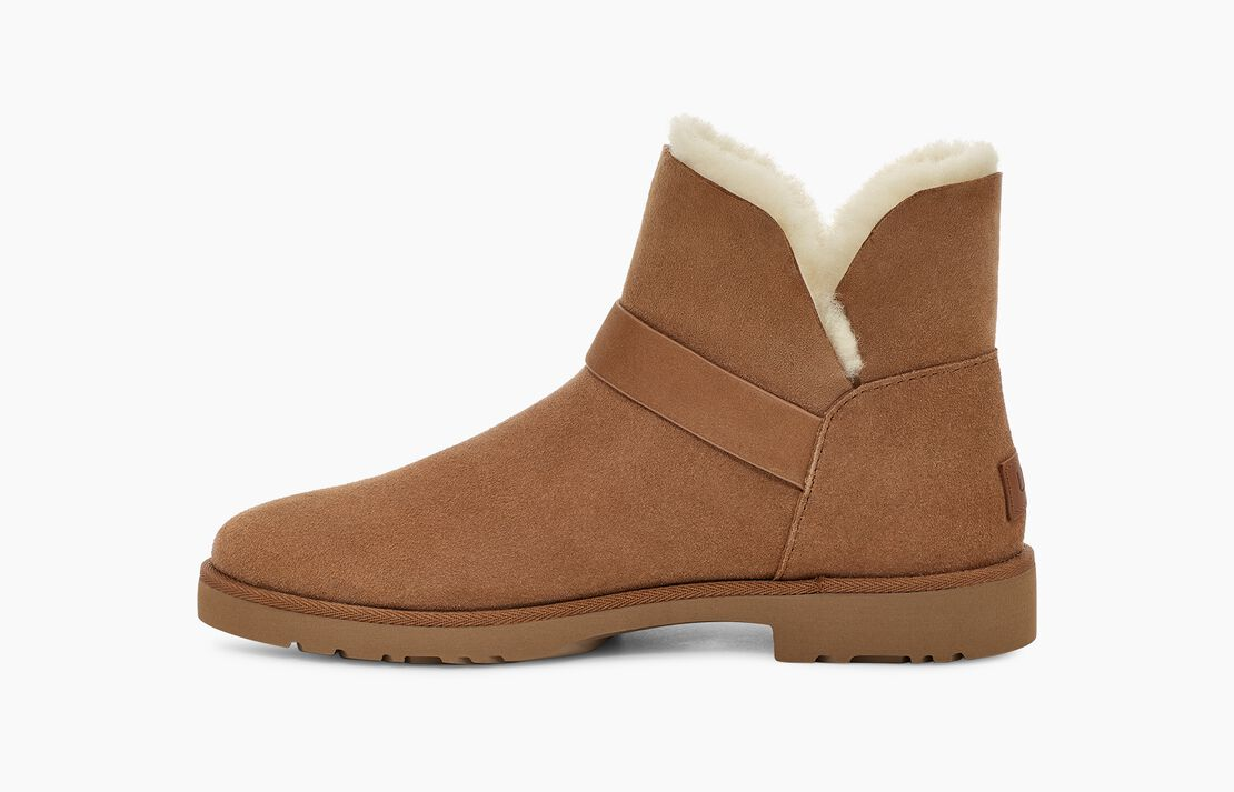 ROMELY SHORT BUCKLE CHESTNUT