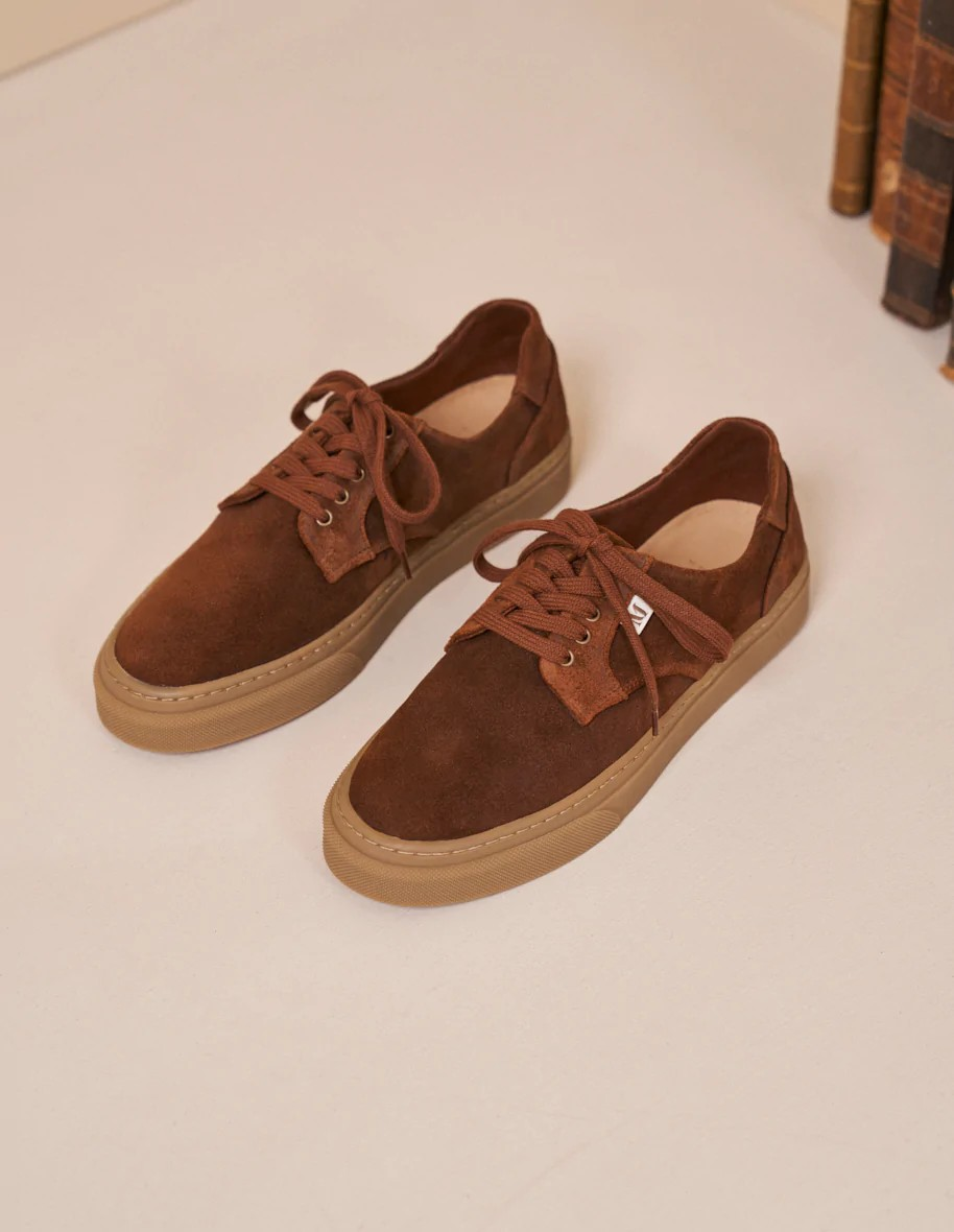 Alexandre - Suède huilé marron