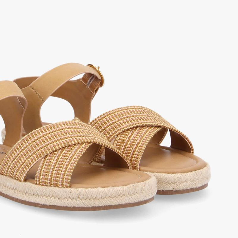 COSTA CROSS W SOLGY/ROZA TAN/CAMEL