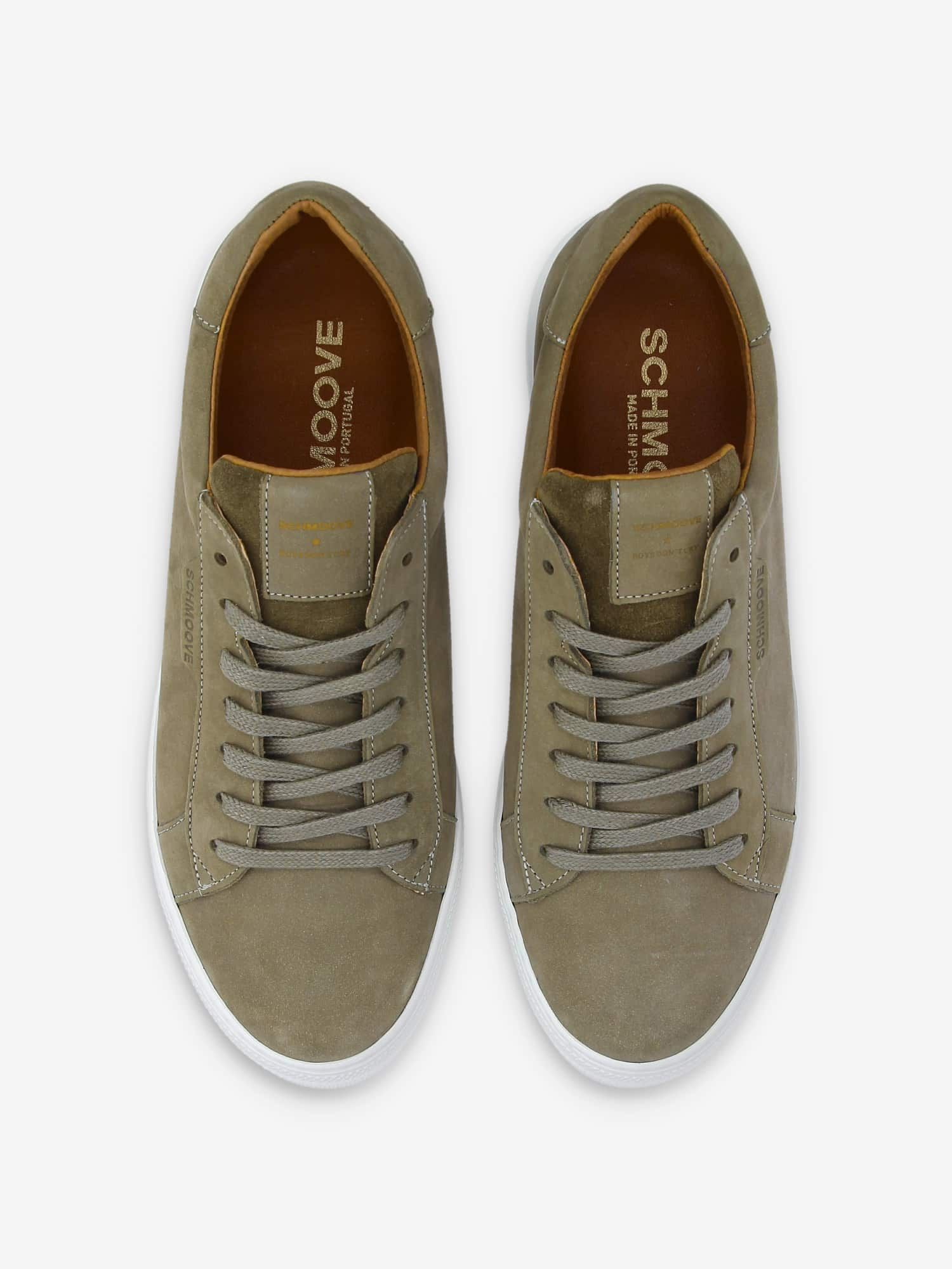 SPARK CLAY NUBUCK TILLEUL, SOLE WHITE