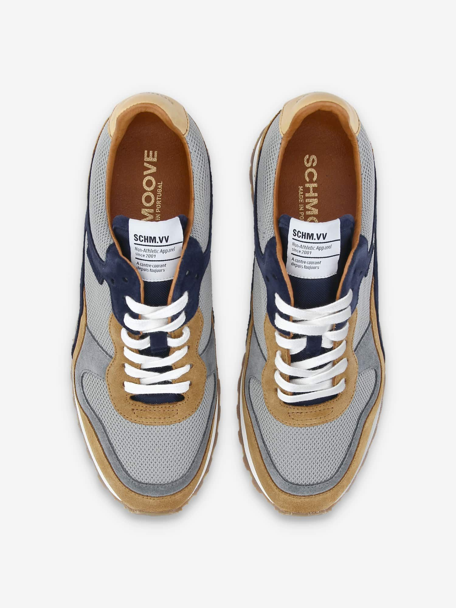 TRAX RUNNER SUEDE/MESH CAMEL/SMOKE