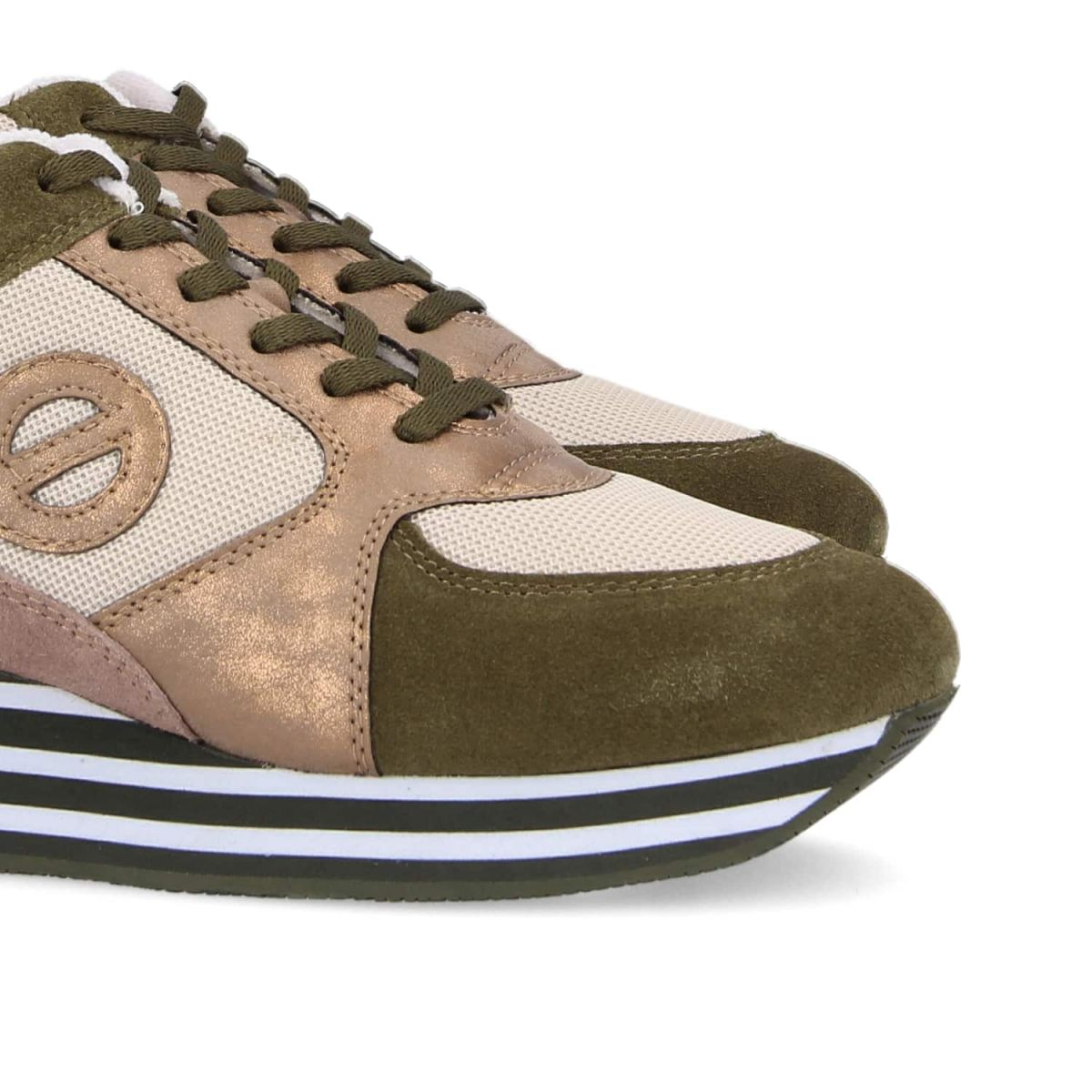 PARKO JOGGER KNIT NYL./SUEDE FORET/SABLE