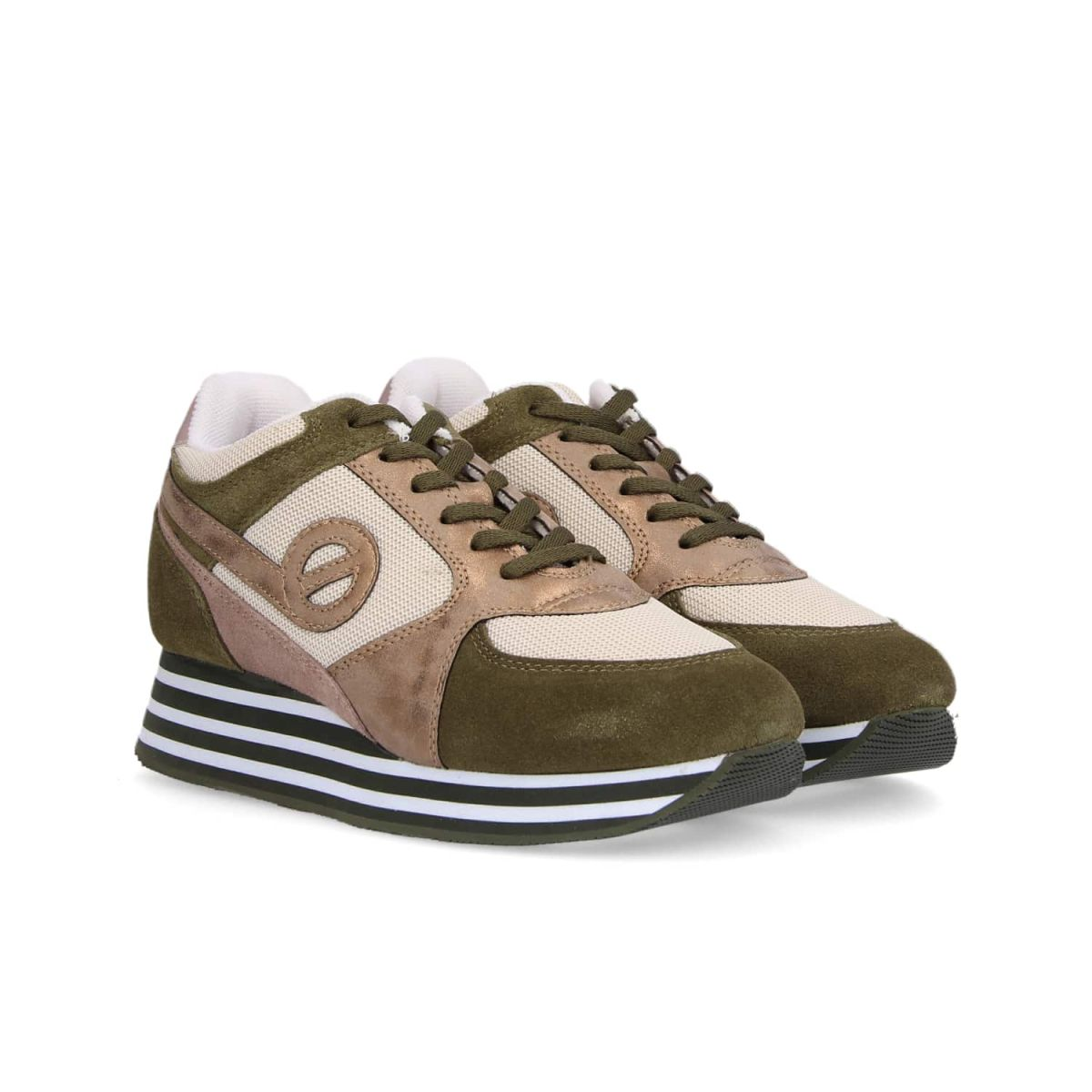 PARKO JOGGER KNIT NYL./SUEDE FORET/SABLE