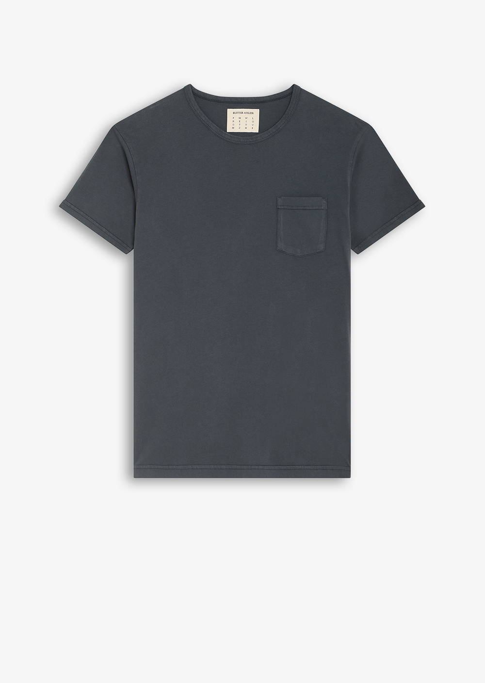 BLANK TEE OLD BLUE