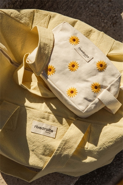 Tournelles XL - La trousse XL - Broderie Tournesol