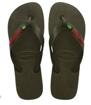 HAVAIANAS BRASIL LOGO GREEN