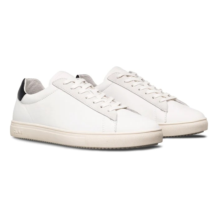 BRADLEY CALIFORNIA WHITE LEATHER BLACK