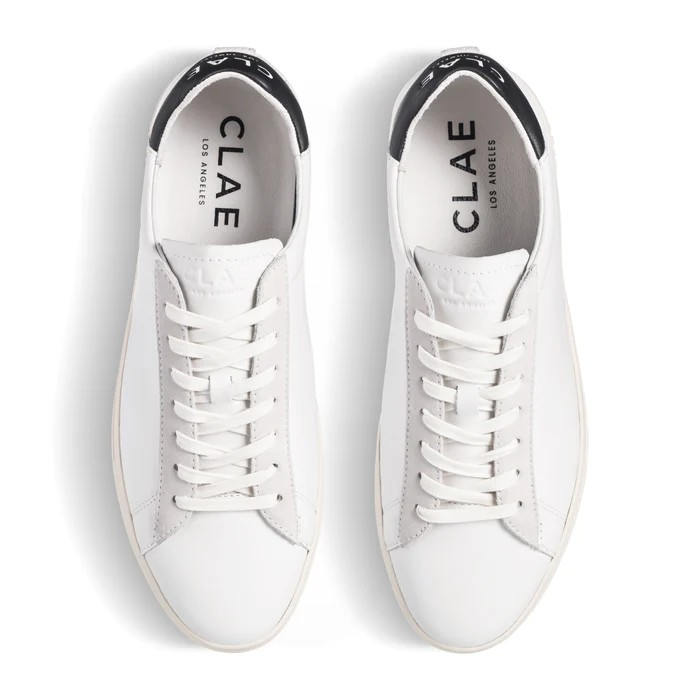 BRADLEY CALIFORNIA WHITE LEATHER BLACK