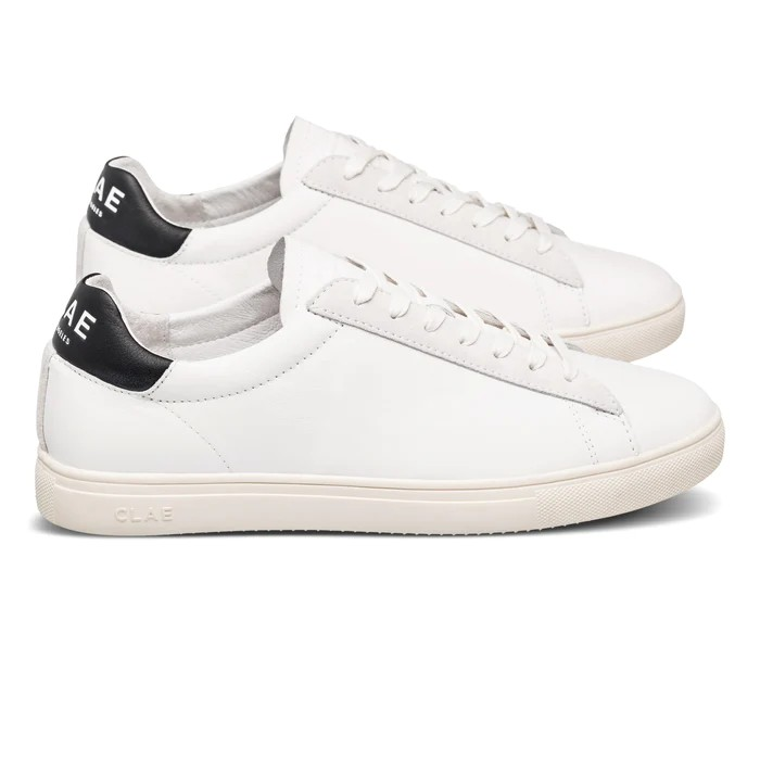 BRADLEY CALIFORNIA WHITE LEATHER BLACK