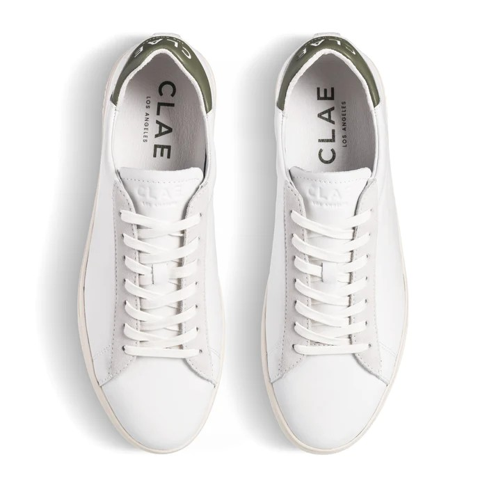 BRADLEY CALIFORNIA WHITE LEATHER OLIVE