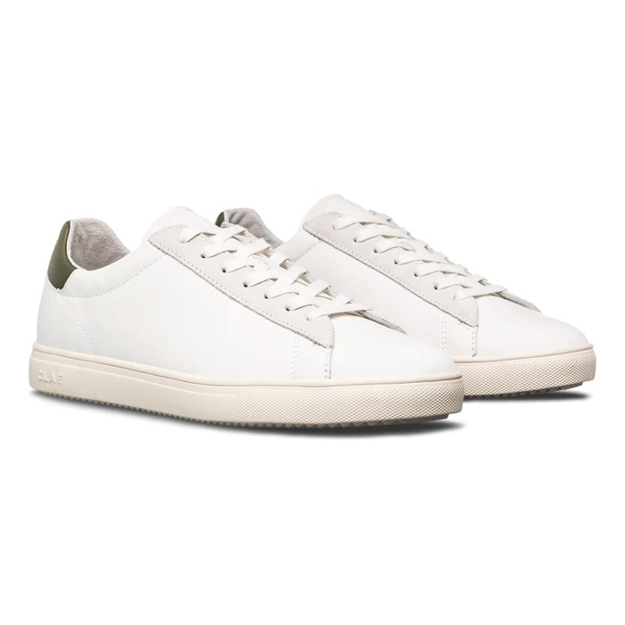 BRADLEY CALIFORNIA WHITE LEATHER OLIVE