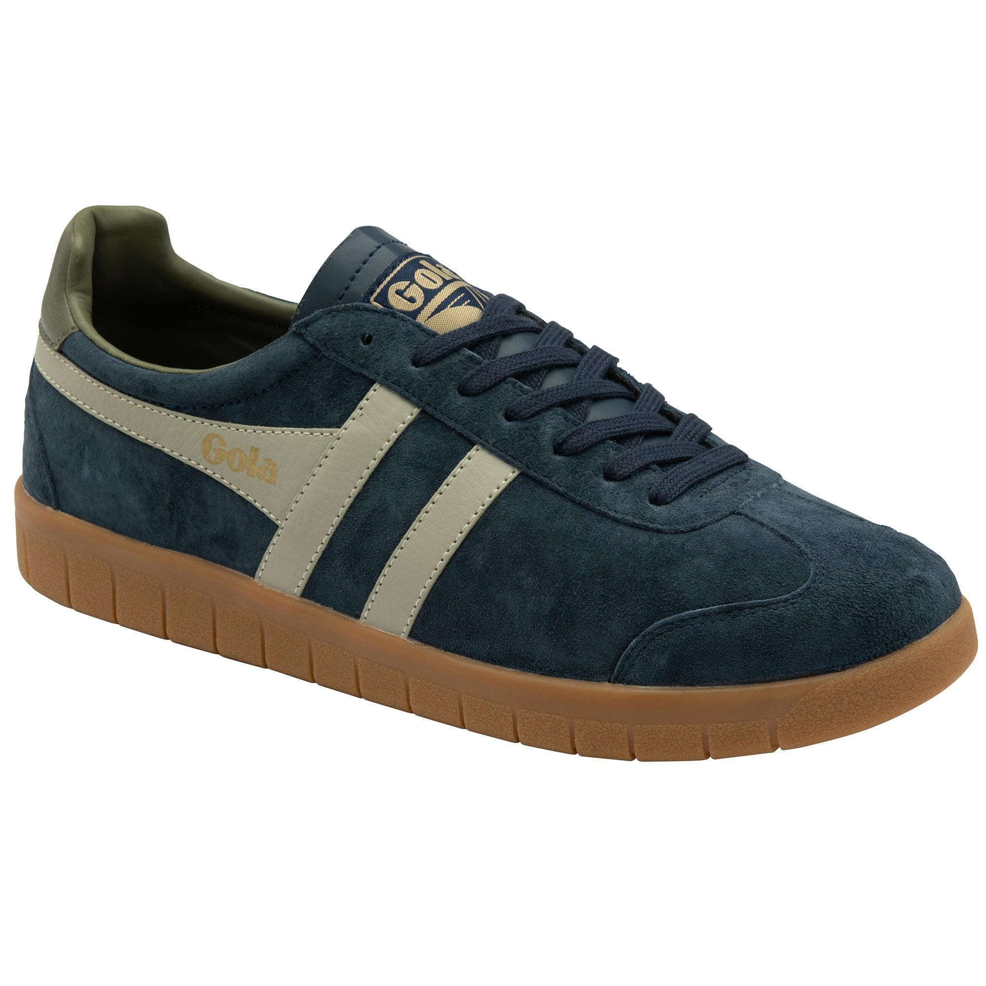 HURRICANE SUEDE NAVY/FTHR GREY/KHAKI/GUM