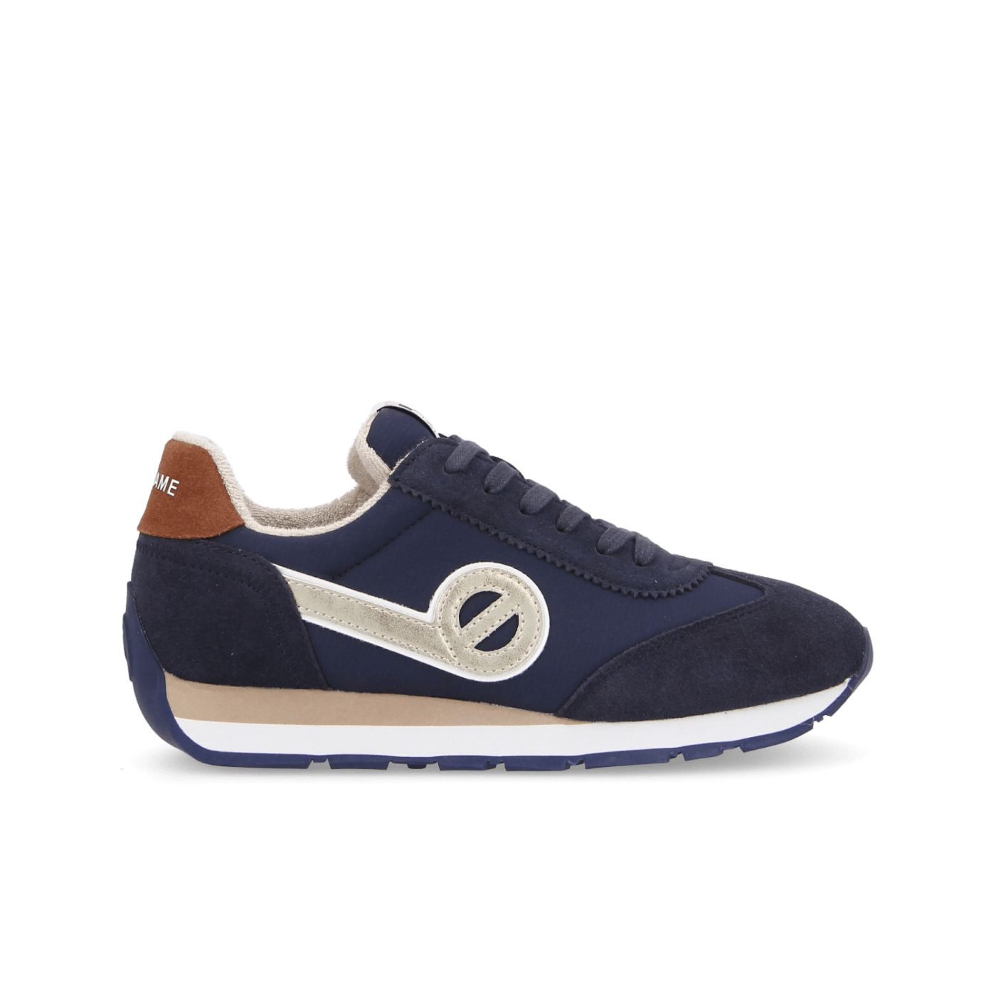 CITY RUN JOGGER W SUEDE/SQUARE NAVY/NAVY