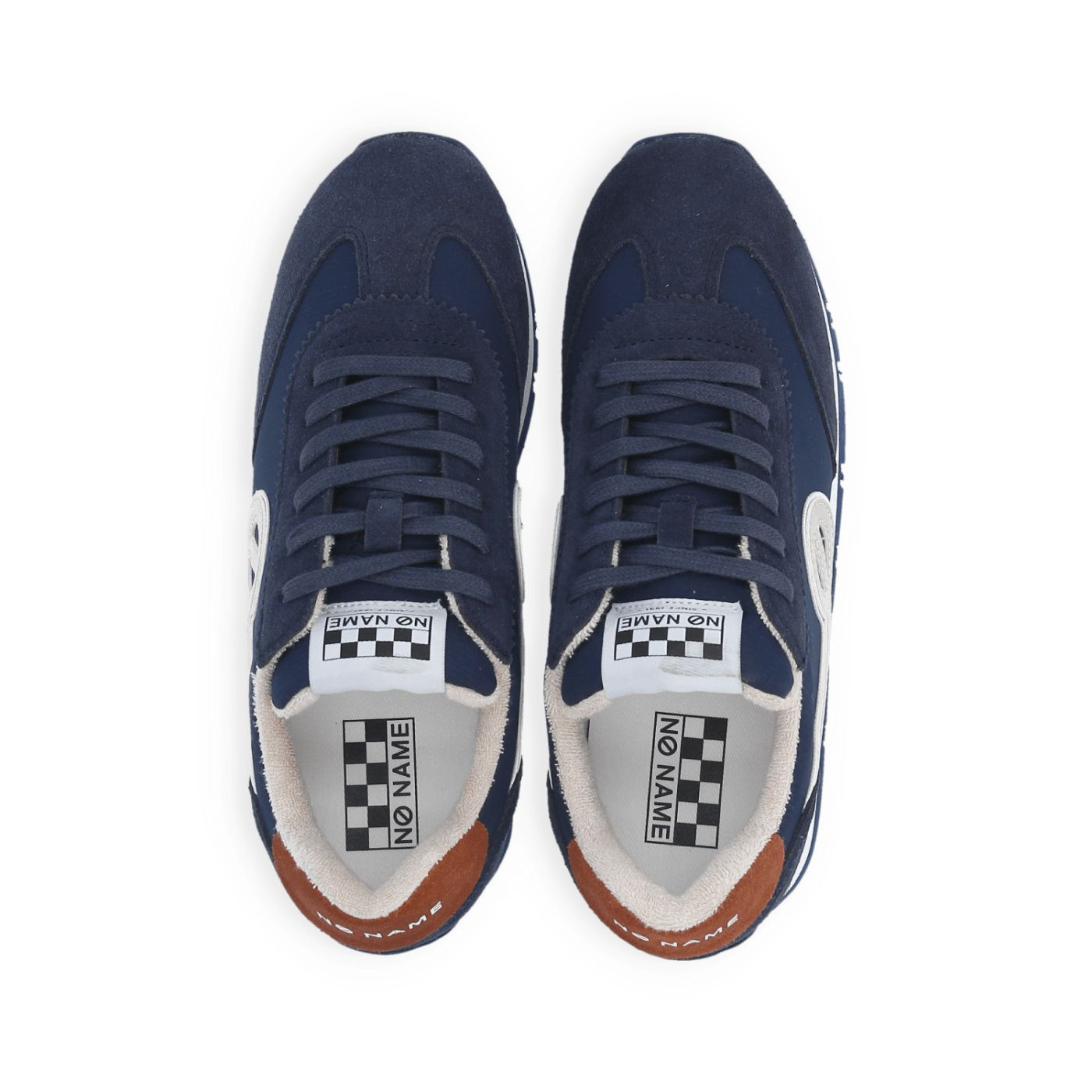 CITY RUN JOGGER W SUEDE/SQUARE NAVY/NAVY