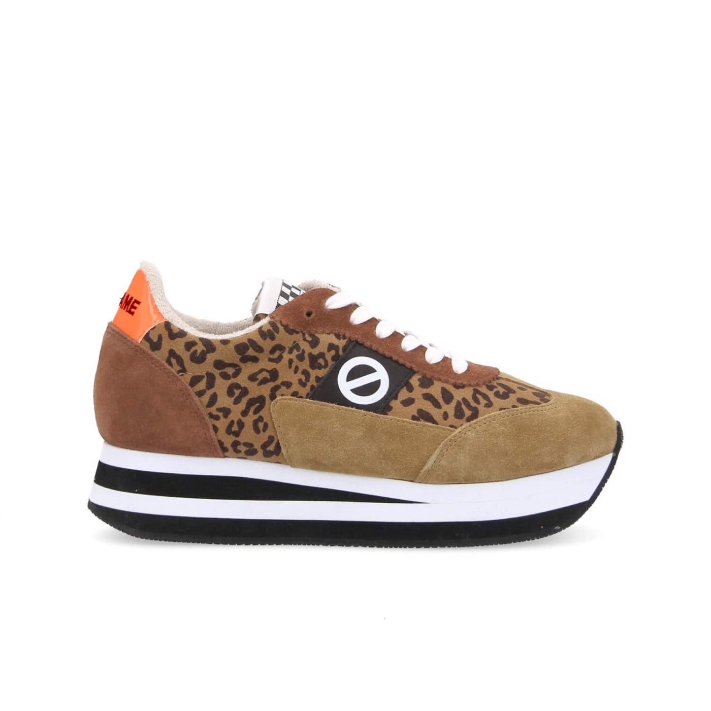 FLEX M JOGGER W SUEDE/SUEDE LEO TAN/BROWN