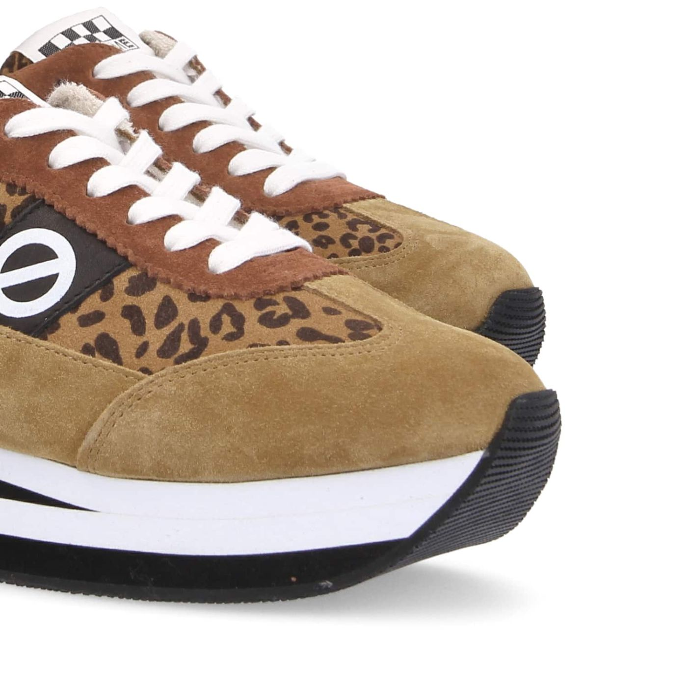FLEX M JOGGER W SUEDE/SUEDE LEO TAN/BROWN