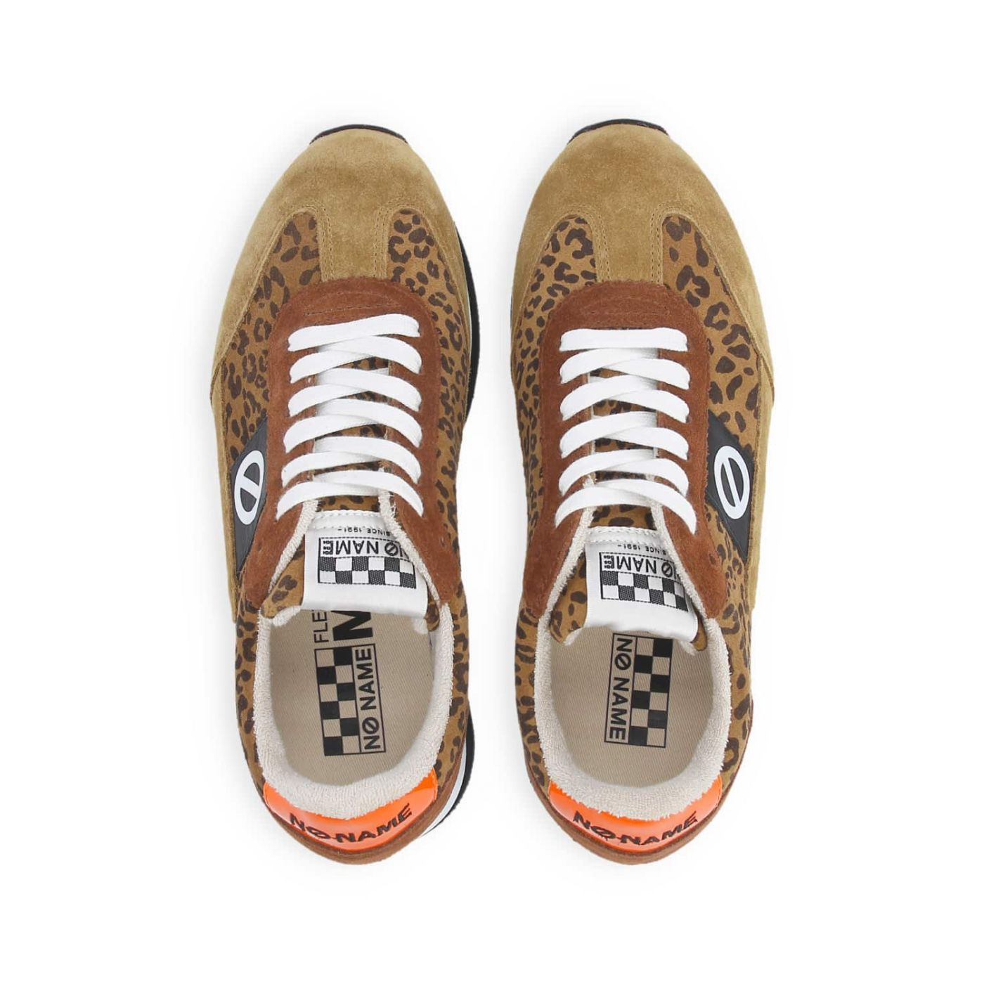 FLEX M JOGGER W SUEDE/SUEDE LEO TAN/BROWN